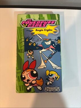 Cartoon Network The Powerpuff Girls Boogie Frights VHS tape
